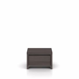 Kulatý konferenční stolek s deskou z akácie v černo-přírodní barvě ø 43 cm Saura – Kave Home