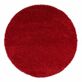 Červený koberec Universal Aqua Liso, ø 80 cm Bonami.cz