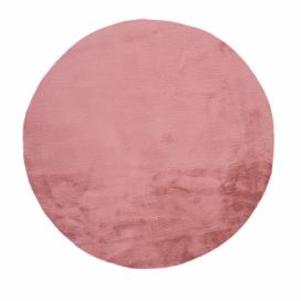 Růžový koberec Universal Fox Liso, Ø 120 cm Bonami.cz