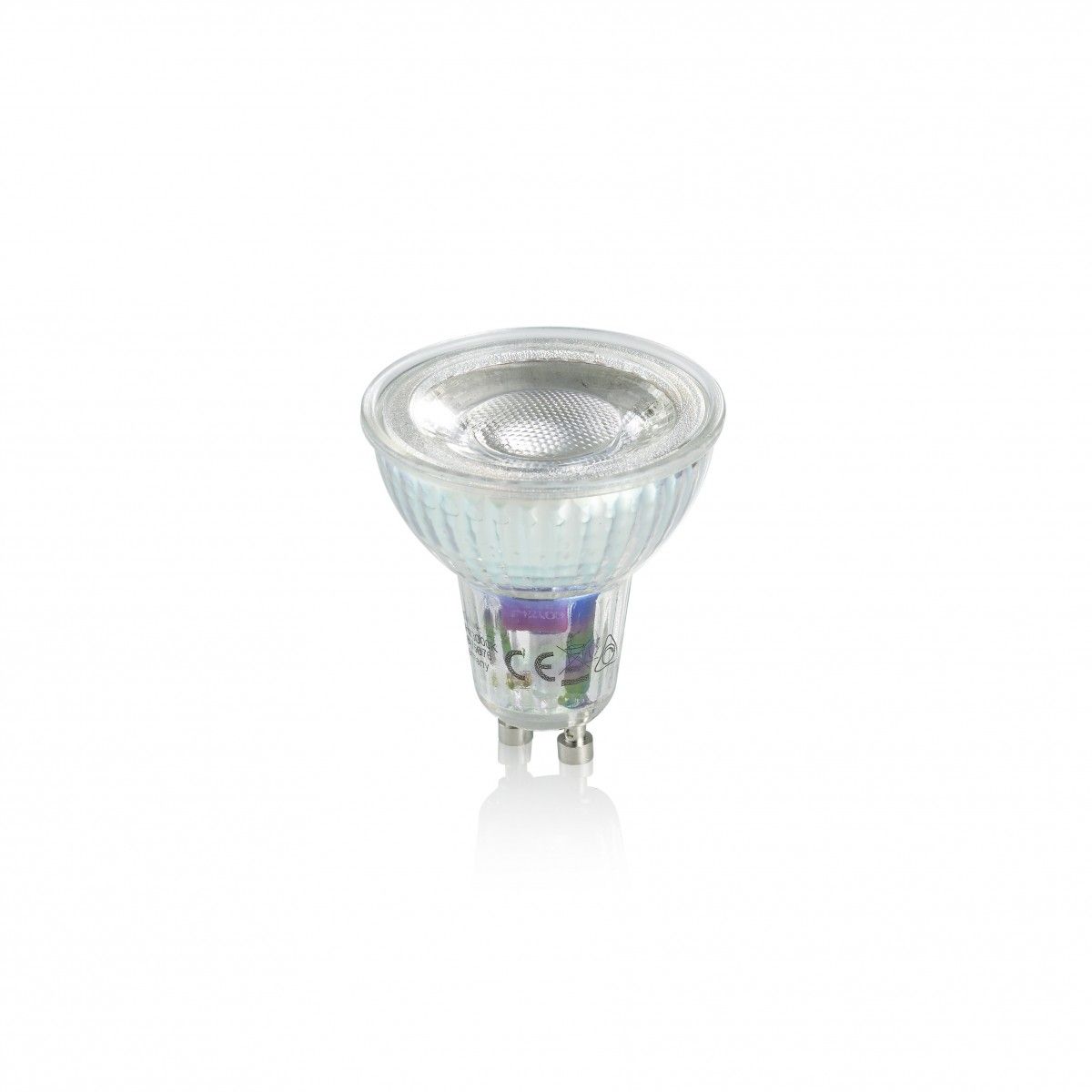 Trio 956-5936 LED bodová žárovka Reflektor 1x5W | GU10 | 400lm | 3000K - stmívatelná, stříbrná - Dekolamp s.r.o.