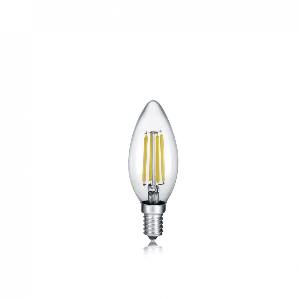 Trio 989-400 LED filamentová žárovka Kerze 1x4W | E14 | 470lm | 3000K - A-LIGHT s.r.o.