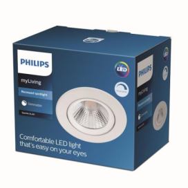 Philips Dive SL261 LED zápustné bodové svítidlo 1x5,5W | 350lm | 2700K - stmívatelné, ochrana EyeComfort, bílá