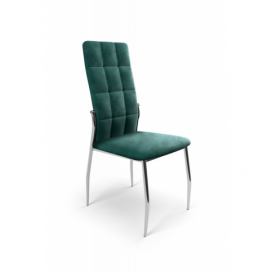 HALMAR Jídelní židle Ally tmavě zelená