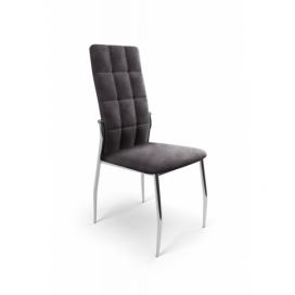 Halmar Jídelní židle K416 - šedá