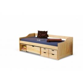 HALMAR Dřevěná postel Maxima 90x200 borovice