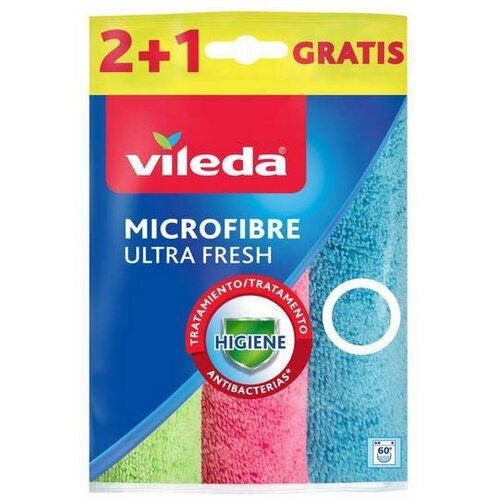 Vileda mikrohadřík Ultra Fresh 2+1 ks - Kitos.cz