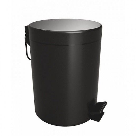 Odpadkový koš volně stojící Bemeta 5 l černá mat 104315010 - Siko - koupelny - kuchyně