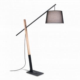 Ideal Lux 207599 stojanová lampa Eminent 1x60W | E27 - černá