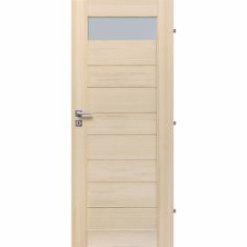 ERKADO Dřevěné masivni dveře masiv z borovice HELSINKI 1S