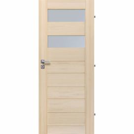 ERKADO Dřevěné masivni dveře masiv z borovice HELSINKI 2S