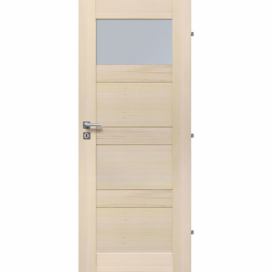 ERKADO Dřevěné masivni dveře masiv z borovice LION 1S