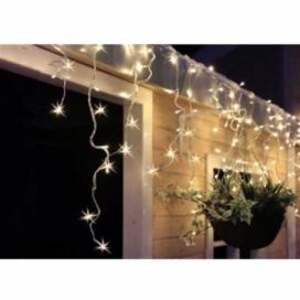 Solight Vánoční závěs Rampouchy 120 LED teplá bílá, 3 m