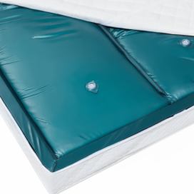 Matrace pro vodní postel 180 x 200 cm úplná redukce vln DUAL