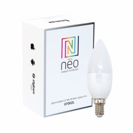  LED žárovka Neo E14 5W LED žárovka, E14, 230V, C37, 5W, teplá bílá, stmívatelná, 440lm