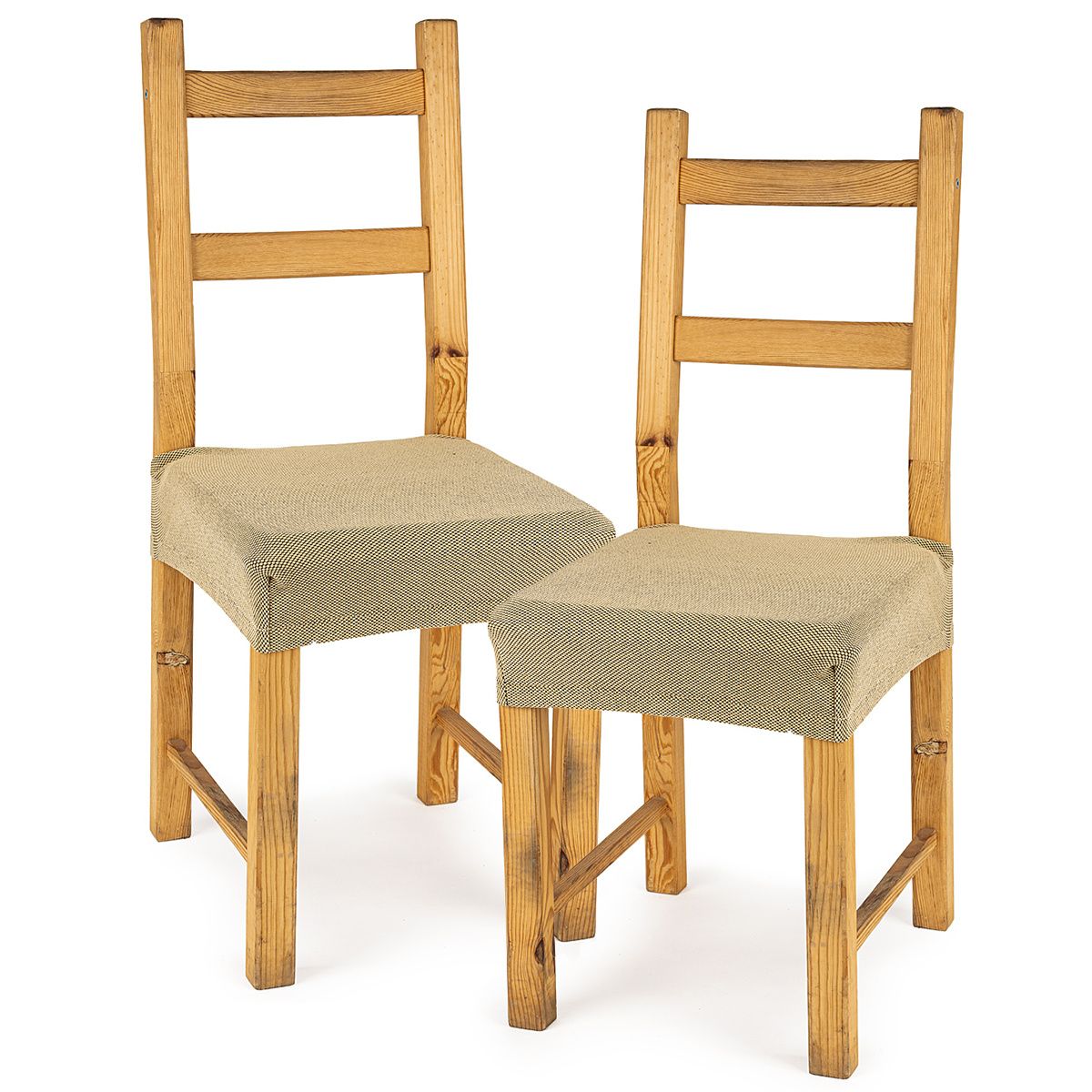 4Home Multielastický potah na sedák na židli Comfort béžová, 40 - 50 cm, sada 2 ks - 4home.cz