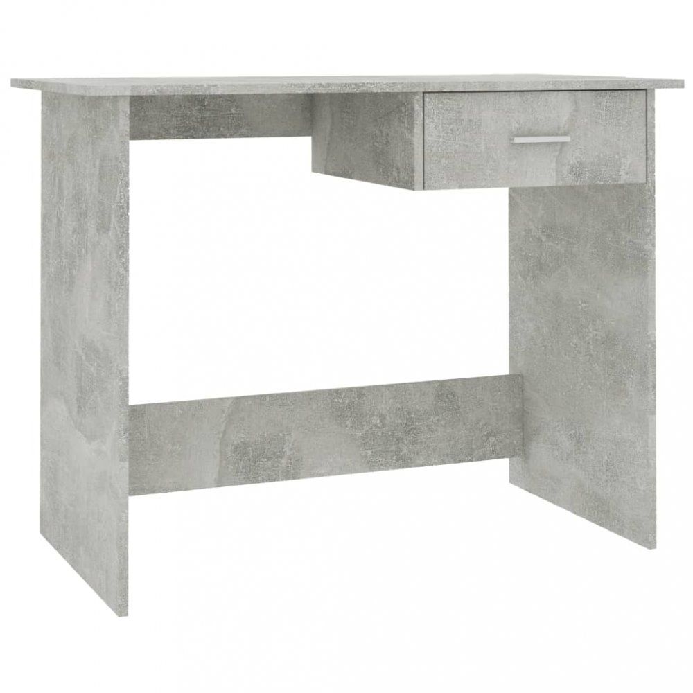 Psací stůl se zásuvkou 100x50 cm Dekorhome Beton - DEKORHOME.CZ