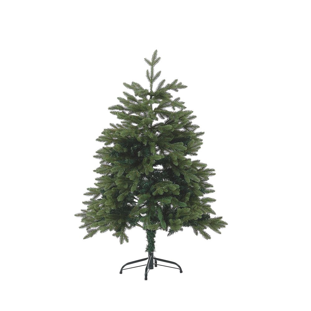 Umělý vánoční stromek 120 cm zelený HUXLEY - Beliani.cz