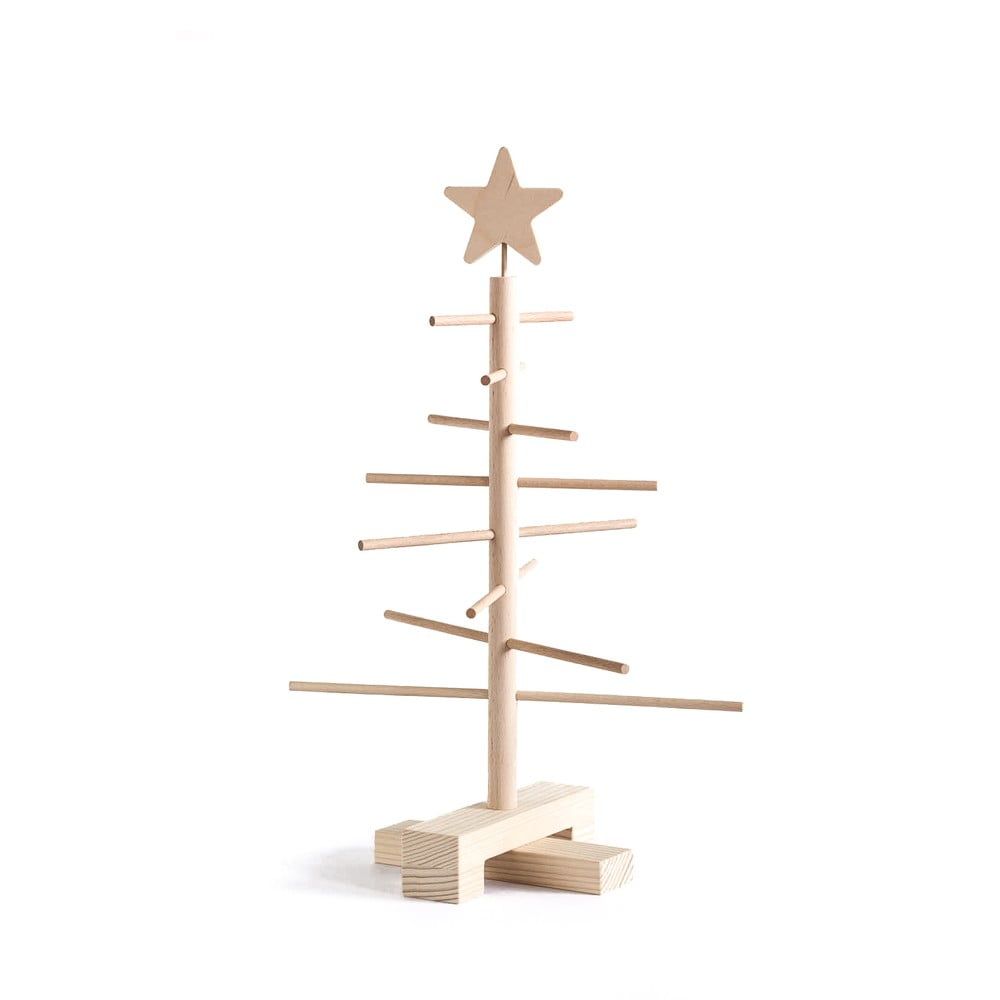 Dřevěný vánoční stromek Nature Home, výška 45 cm - Bonami.cz