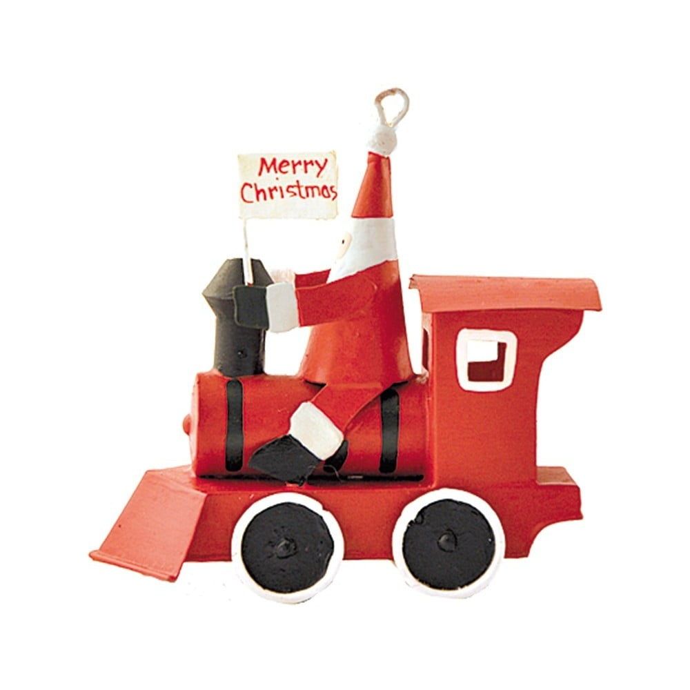 Vánoční dekorace G-Bork Santa in Red Train - Bonami.cz