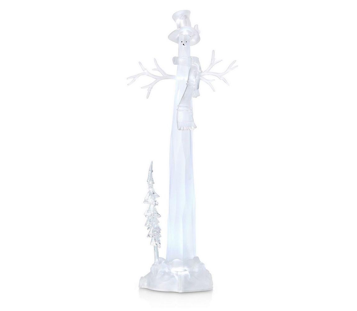 Vánoční dekorace Louskáček s led světýlky - 16*16*60 cm / 3*AA Clayre & Eef - LaHome - vintage dekorace