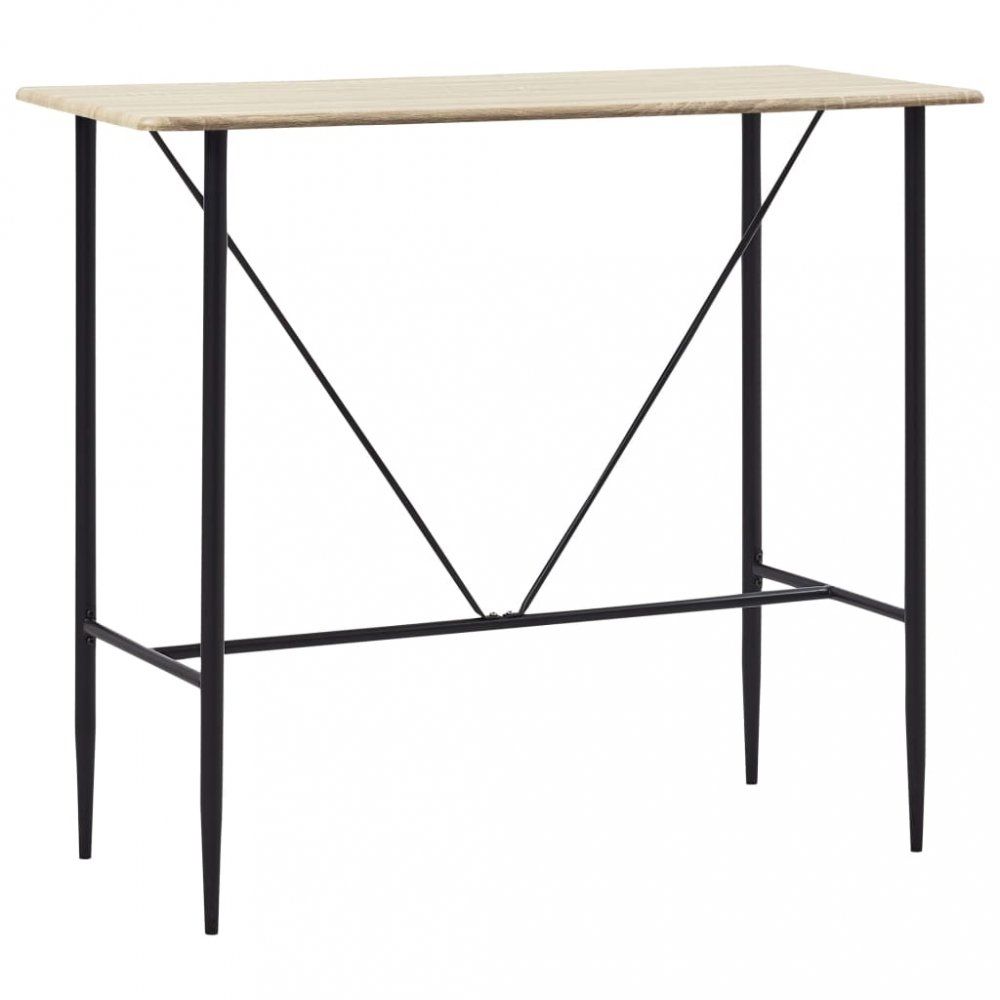 Barový stůl 120x60 cm Dekorhome Dub - DEKORHOME.CZ
