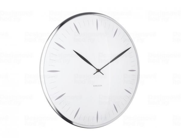Designové nástěnné hodiny 5761WH Karlsson 40cm - Bonami.cz