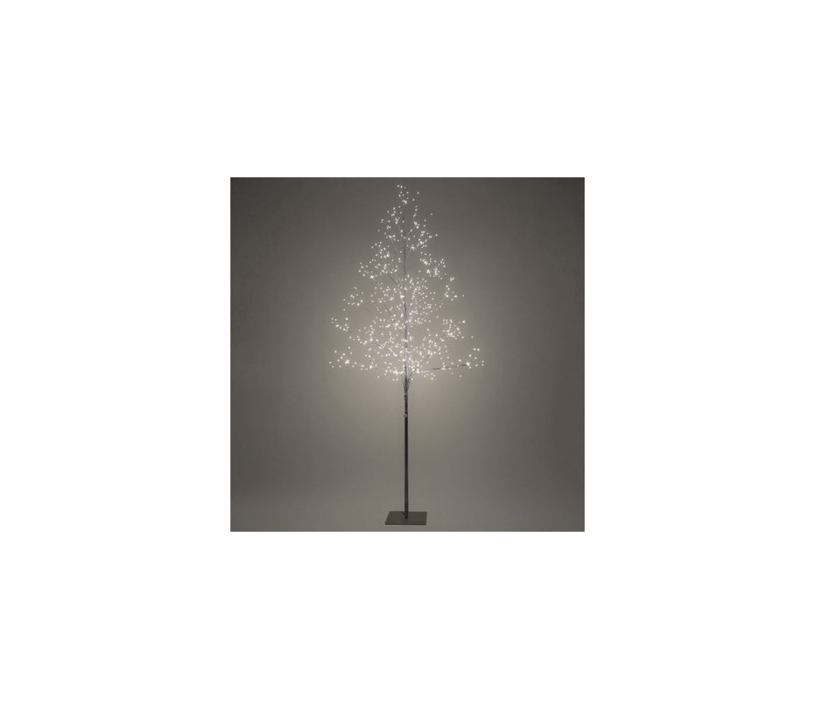  LED venkovní stromek 150cm 360 LED teplé bílé světlo hnědá barva -  Svět-svítidel.cz
