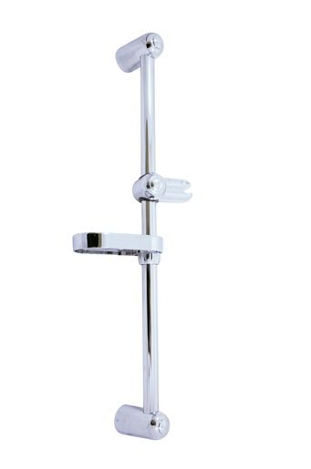 Sprchová tyč RAV SLEZÁK s mýdlenkou chrom PD0016 - Siko - koupelny - kuchyně