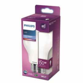 Philips 8718699764616 LED žárovka 1x17,5W | E27 | 2452lm | 6500K - studené denní světlo, matná bílá, EyeComfort