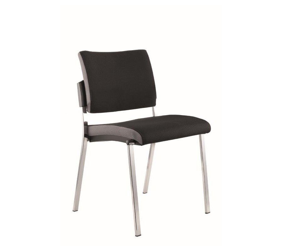 Alba Konferenční židle Square VIP - černý plast - ATAN Nábytek