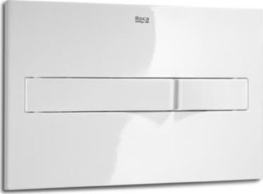 Ovládací tlačítko Roca PL2 plast bílé A890096000 - Siko - koupelny - kuchyně