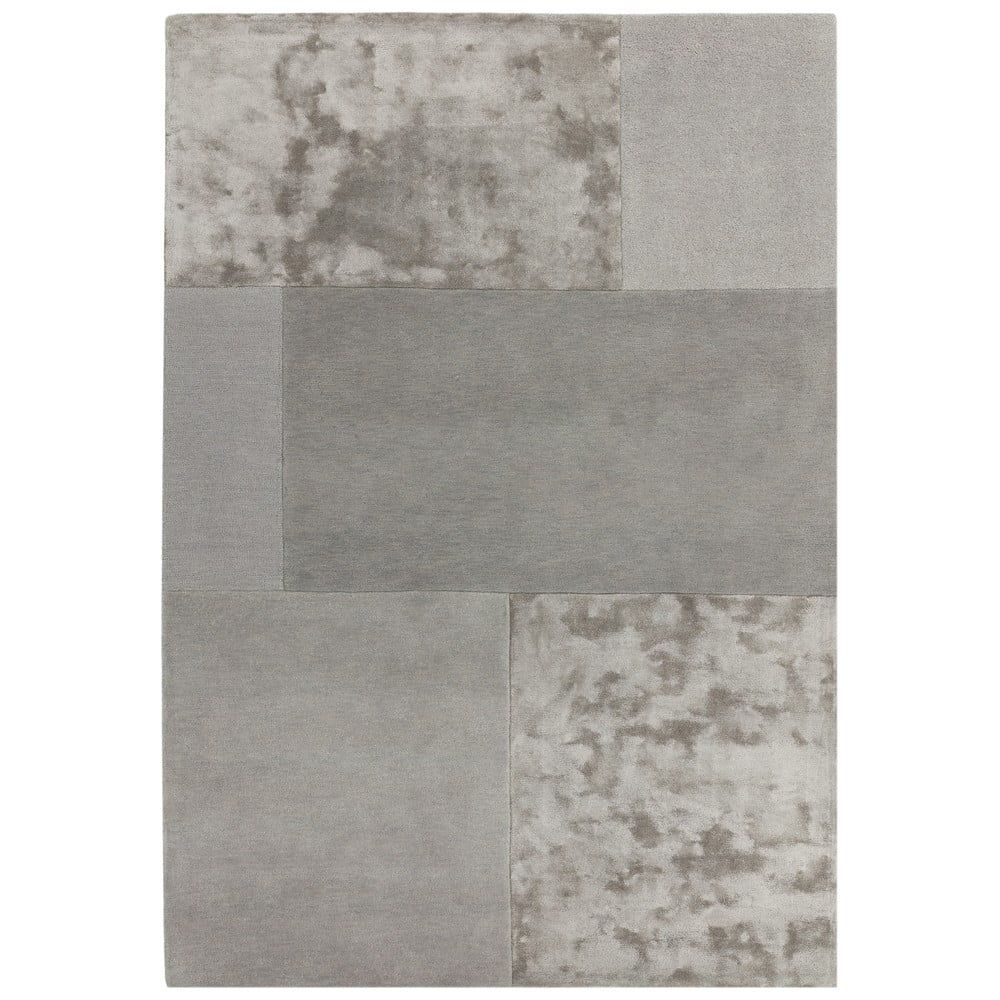 Šedý koberec Asiatic Carpets Tate Tonal Textures, 120 x 170 cm - Bonami.cz
