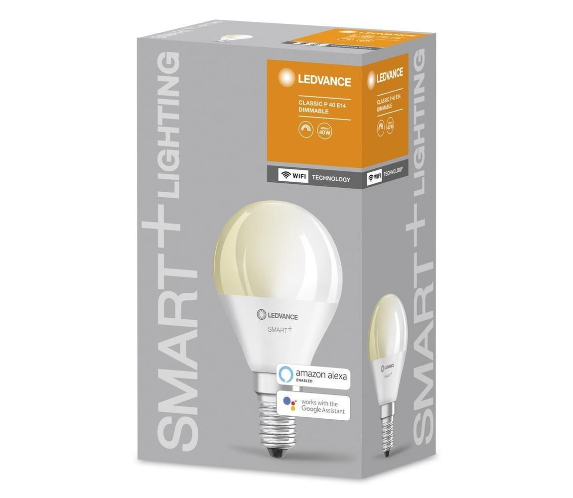Ledvance LED Stmívatelná žárovka SMART+ E14/5W/230V 2700K - Ledvance  -  Svět-svítidel.cz