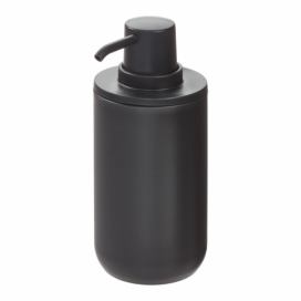 Černý dávkovač na mýdlo iDesign Cade, 335 ml