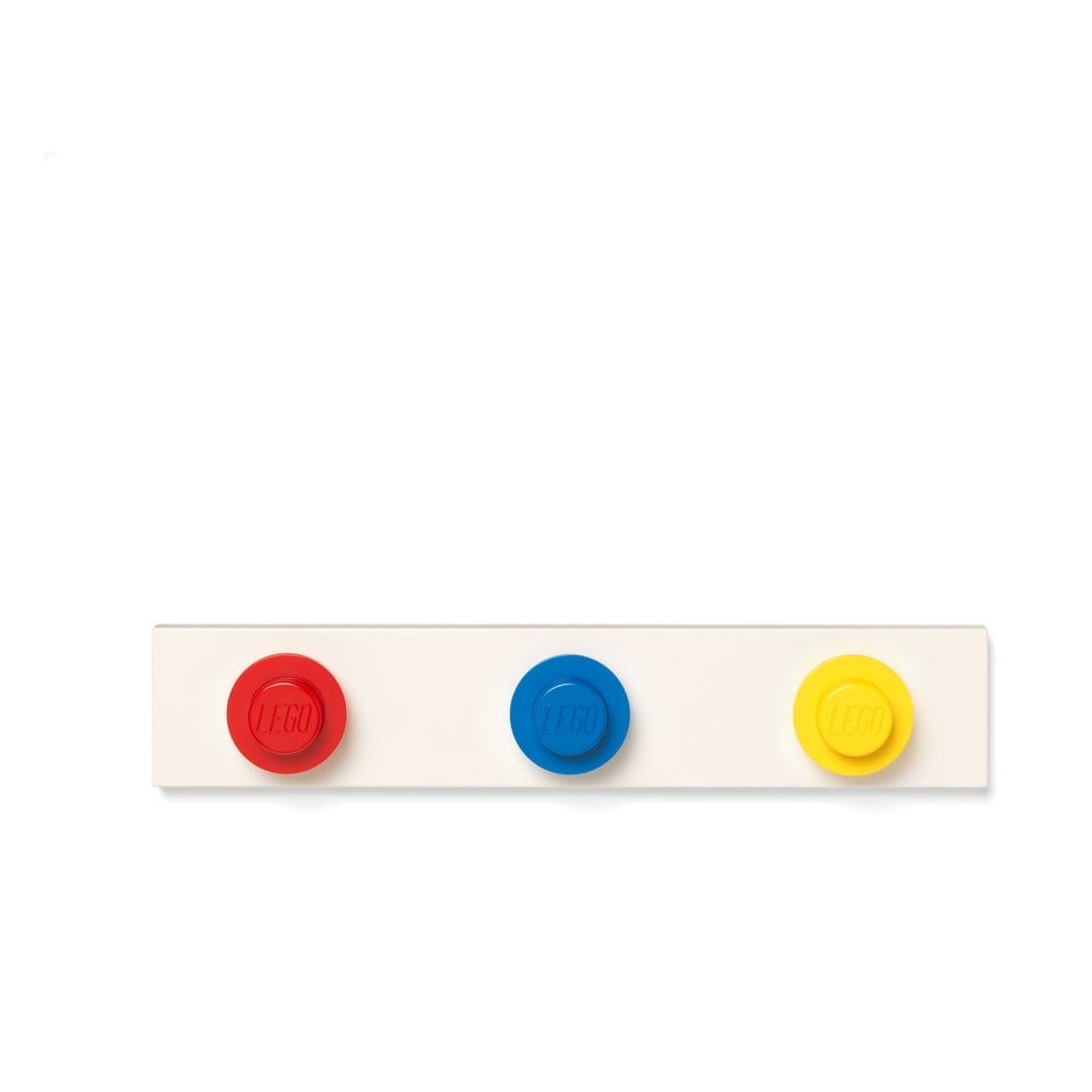Nástěnný věšák v červené, modré a žluté barvě LEGO® - Bonami.cz