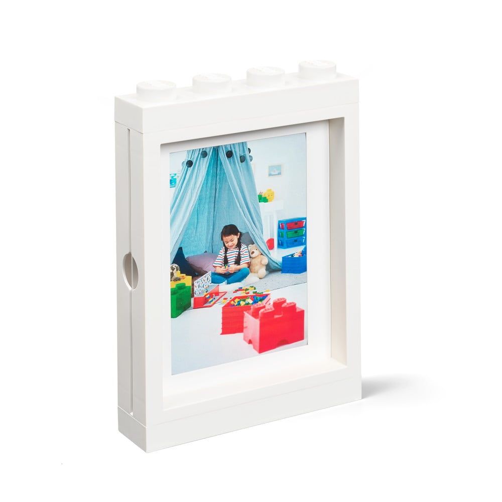 Bílý rámeček na fotku LEGO®, 19,3 x 26,8 cm - Bonami.cz