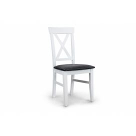 Židle Eter s čalouněným sedákem Eter II