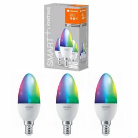 Ledvance SADA 3x LED RGBW Stmívatelná žárovka SMART+ E14/5W/230V 2700K-6500K - Ledvance 