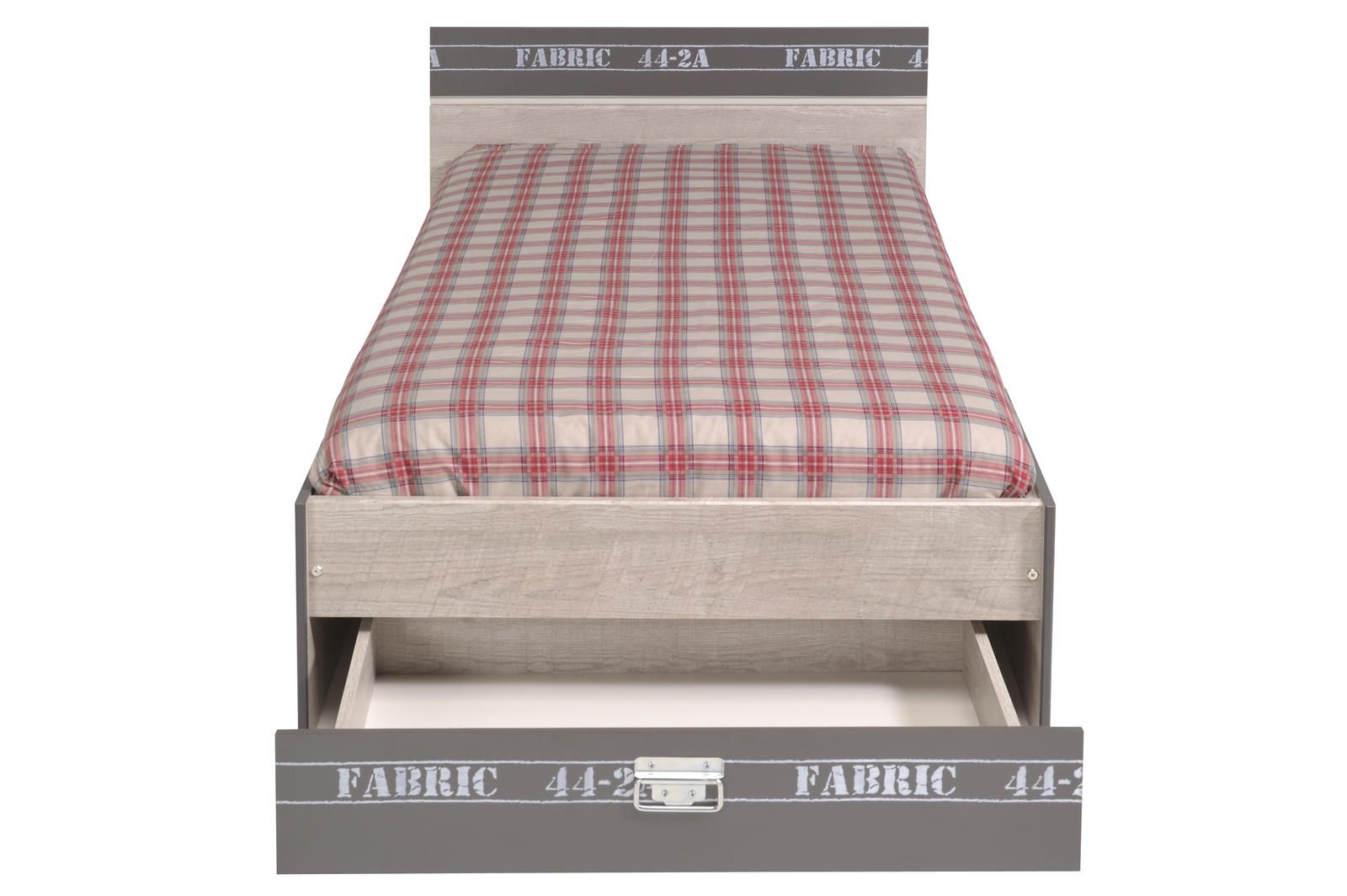 Aldo Dětská postel s čelním šuplíkem Fabric - Nábytek ALDO