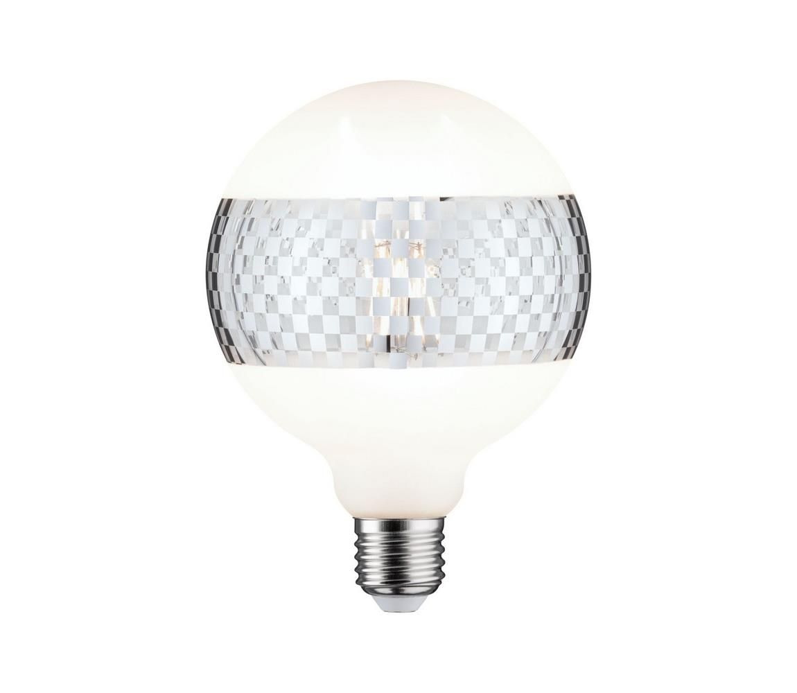 Paulmann LED Stmívatelná žárovka CLASSIC G125 E27/4,5W/230V 2600K - Paulmann 28742  -  Svět-svítidel.cz