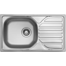 Nerezový dřez Sinks COMPACT 760 V matný