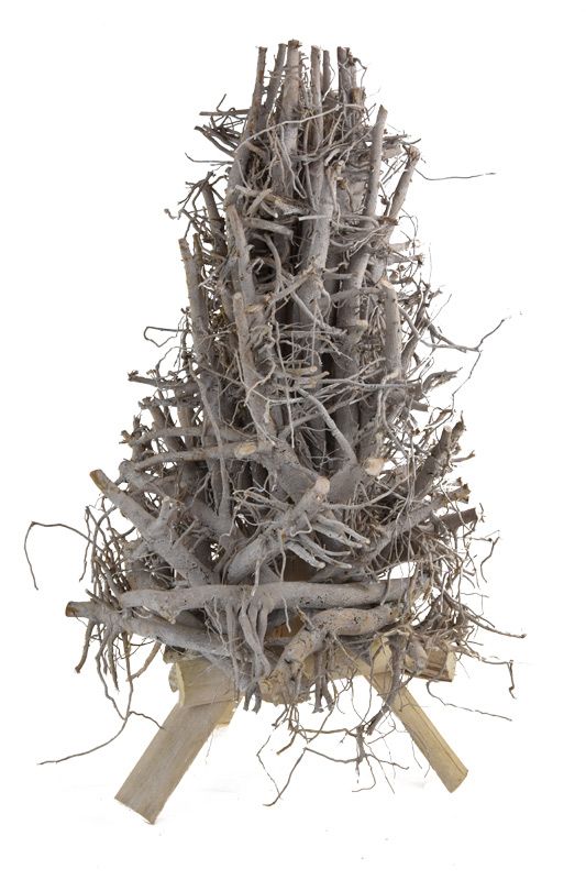 Vingo Bílý stromeček z kořene - 28x50cm - Vingo