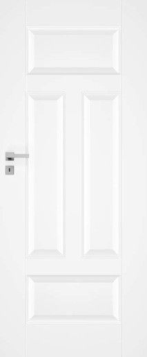 Interiérové dveře Naturel Nestra pravé 90 cm bílé NESTRA390P - Siko - koupelny - kuchyně
