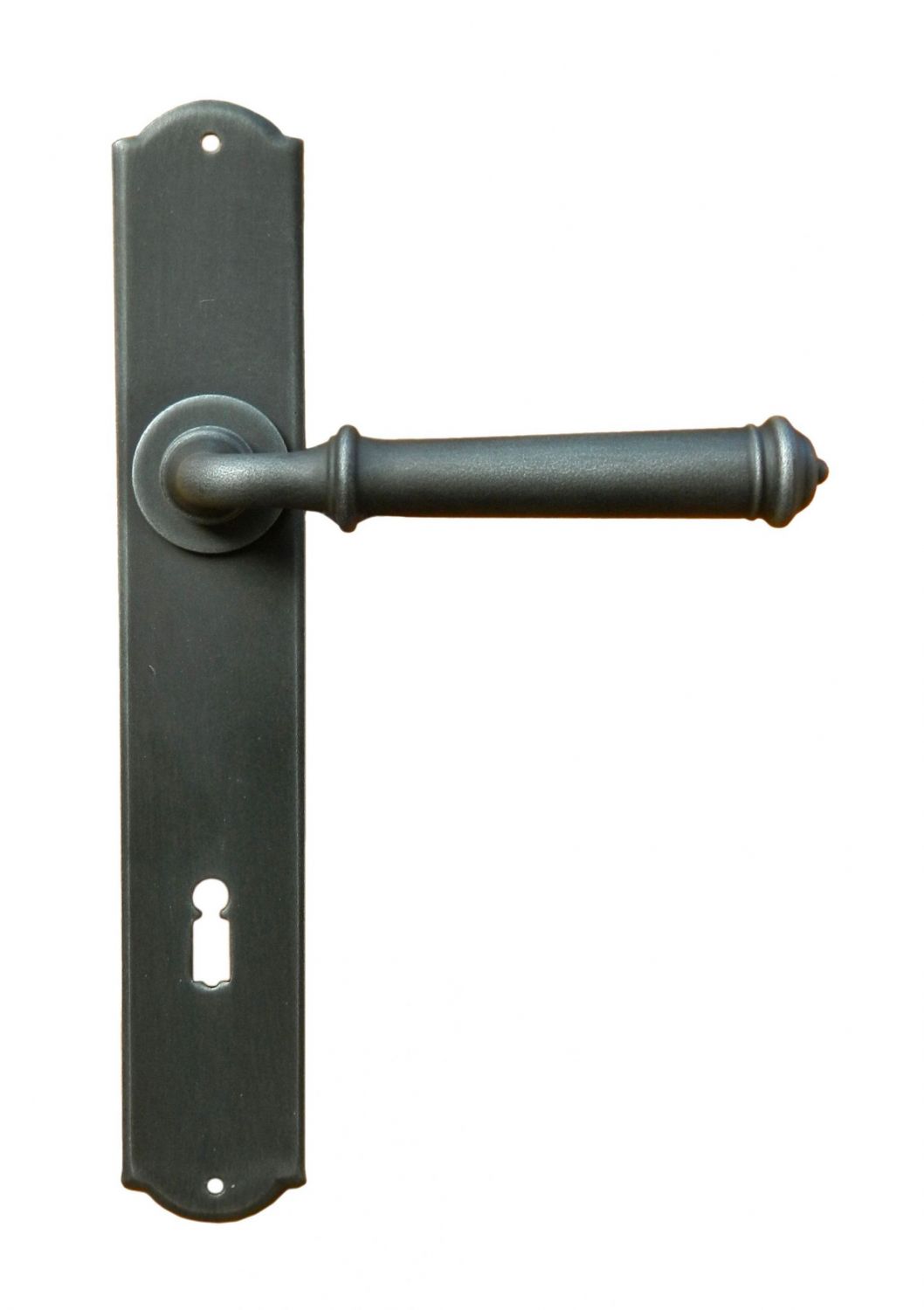 GALBUSERA Kovaná klika na dveře model 1899 - železo, antická černá - KLIKSHOP s.r.o.