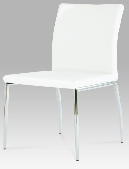 Autronic Jídelní židle B827 WT - bílá - ATAN Nábytek