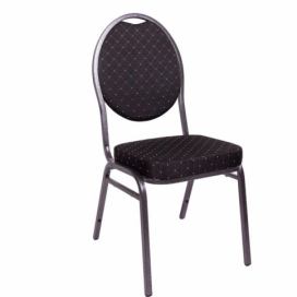 Chairy HERMAN 1145 Kongresová židle kovová - černá