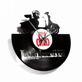 Designové nástěnné hodiny Discoclock 033 Lambretta 30cm