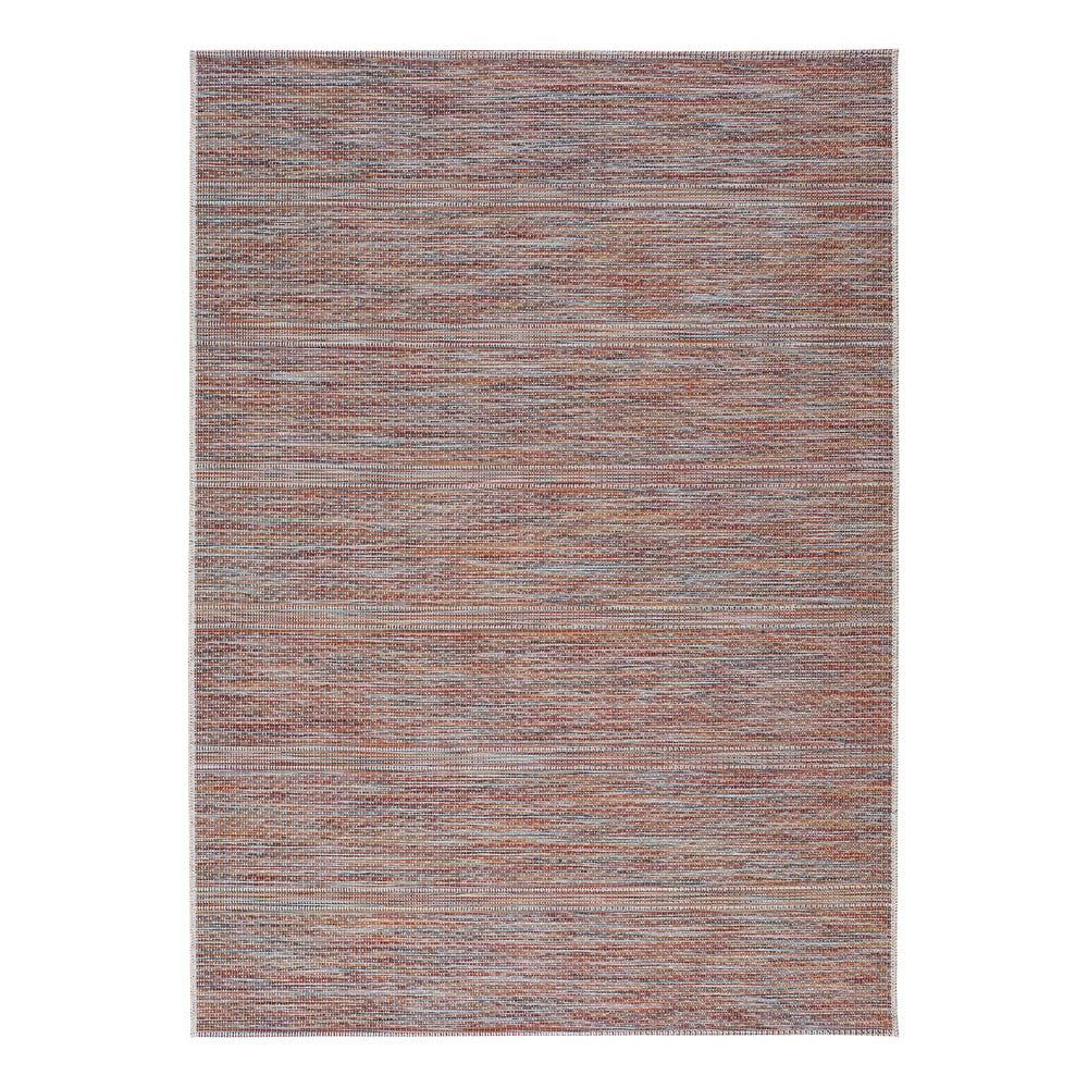 Tmavě červený venkovní koberec Universal Bliss, 55 x 110 cm - Bonami.cz