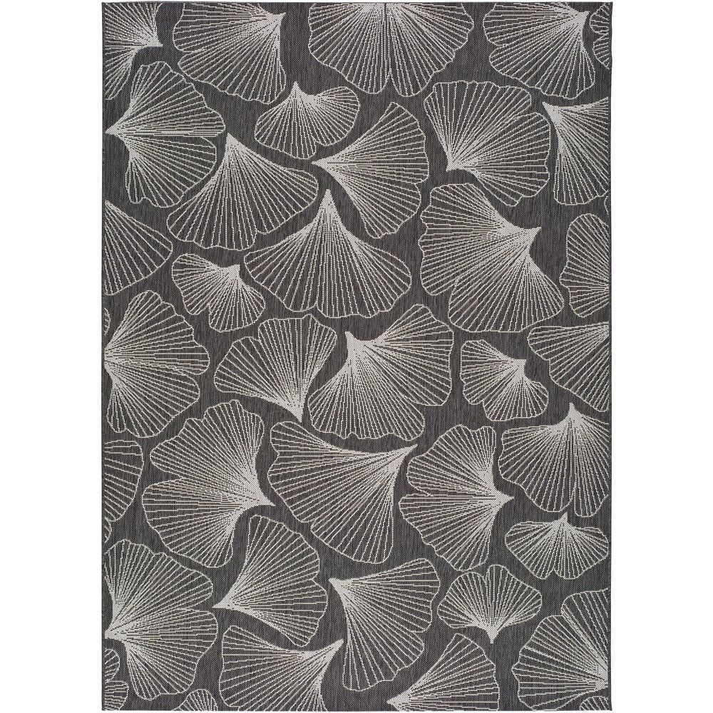 Tmavě šedý venkovní koberec Universal Tokio, 80 x 150 cm - Bonami.cz