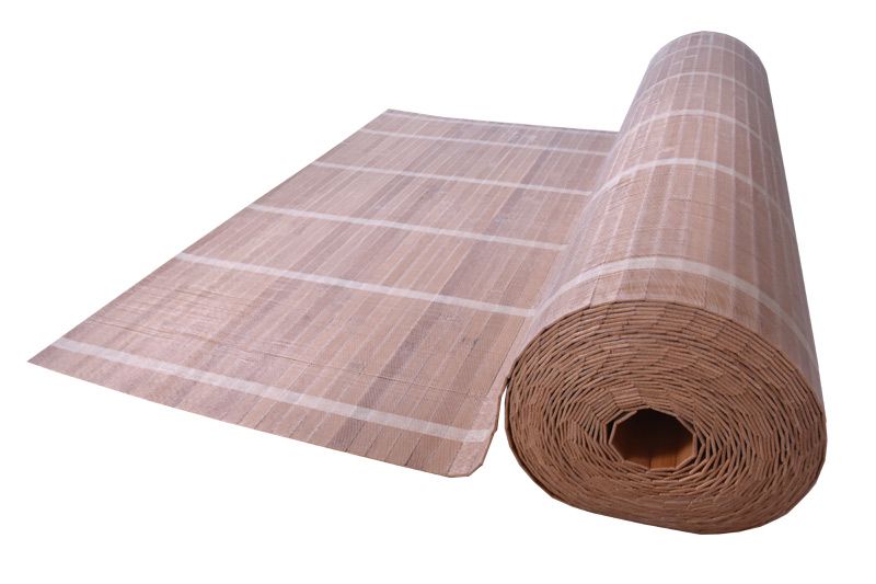 Vingo Světle hnědá bambusová rohož za postel - metráž Šířka rohože: 90 cm, Délka rohože: 1200 cm - Vingo